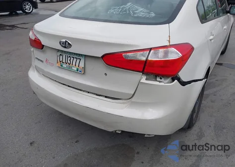 2014 Kia Forte Lx from USA, damaged, VIN KNAFK4A62E5166509